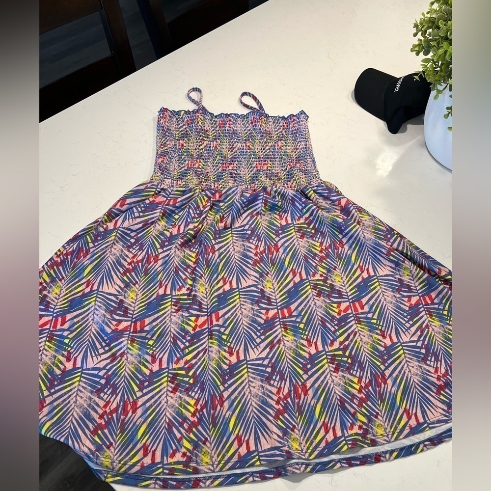 BCBG Girls Tropical Print Dress size 16